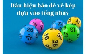 Dấu hiệu báo đề về kép dựa vào tổng nháy